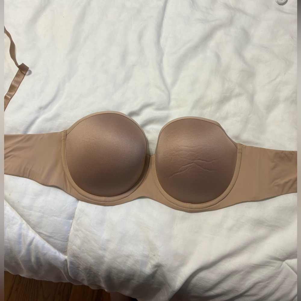 ThirdLove Nude Strapless Bra - 38C never worn